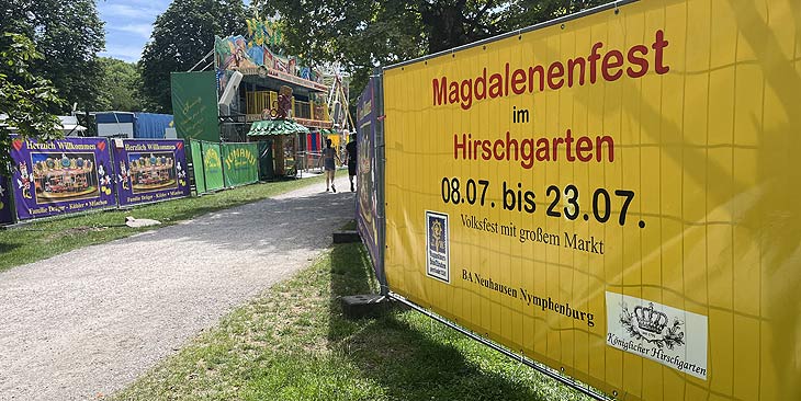65. Magdalenenfest im Münchner Hirschgarten vom 08.07.-23.07.2023 (©Foto: Martin Schmitz)